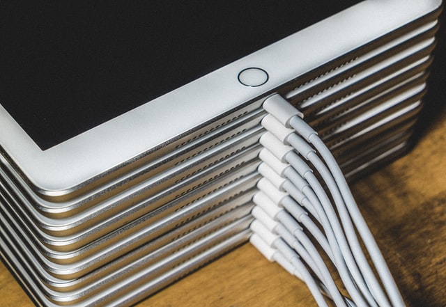 Stack of iPads